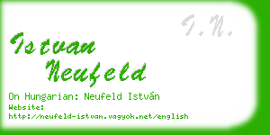 istvan neufeld business card